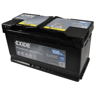 Акумуляторна батарея Exide Premium 6СТ-100 Євро (EA1000) 