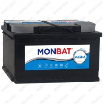 Акумуляторна батарея MONBAT AGM 6CТ-80 (840А)