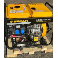Генератор дизельний 4.8 кВт 220В Firman SDG5500CLE