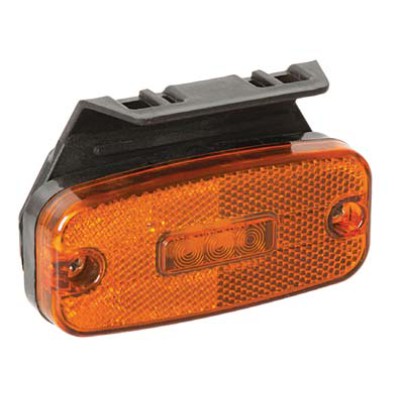 Ліхтар габарітний All Trucks LED жовтий з кронштейном (в-во ISIKSAN)