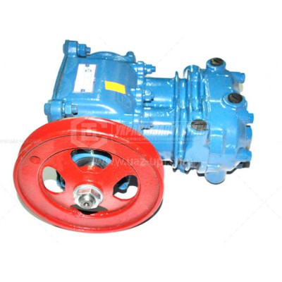 Компресор МАЗ, КрАЗ 2-цил. зі шківом (Ауріда, м. Паневежис)