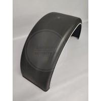 Крило односкатне 22.5 з білою полосою 450х1300х1960 мм (discount) (DRIVE)