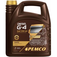 Олива моторна PEMCO Diesel G-4 SHPD 15W-40, 5 л