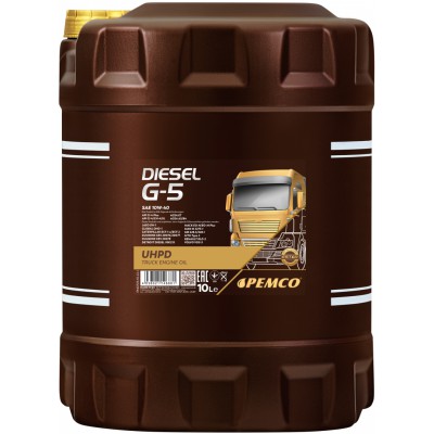 Олива моторна PEMCO Diesel G-5 UHPD 10W-40, 10л