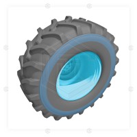 Автошина 16.5/70-18 155A6 QZ-703 TTF Neumaster 14PR з обід. стрічкою