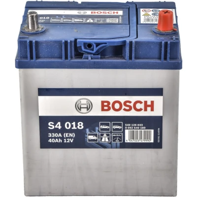 Автомобільний акумулятор Bosch 6СТ–40 Аз S4 018 (0 092 S40 180)