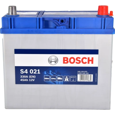 Автомобільний акумулятор Bosch 6СТ–45 АзЕ S4 021 (0 092 S40 210)