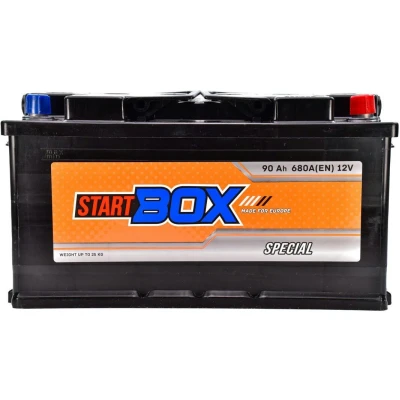Автомобільний акумулятор StartBOX 6СТ–90 Special 680A 12V L (175x190x350)