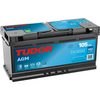 Автомобільний акумулятор Tudor 6СТ–105 Start-Stop AGM (TK1050)