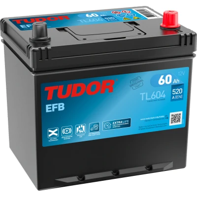 Автомобільний акумулятор Tudor 6СТ–60 Аз Start-Stop EFB (TL604)