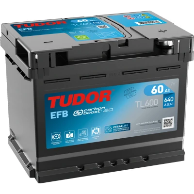 Автомобільний акумулятор Tudor 6СТ–60 Start-Stop EFB (TL600)