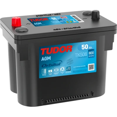 Автомобільний акумулятор Tudor 6СТ–50 Start-Stop AGM (TK508)