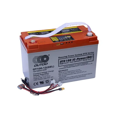 Акумуляторна батарея Outdo Industrial Battery OTD100-12GEL 100Ah 12A 12V (173x222x333)