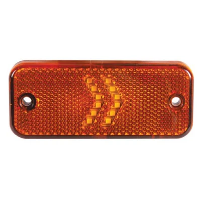 Ліхтар габарітний All Trucks LED стрілка жовтий 12 діод