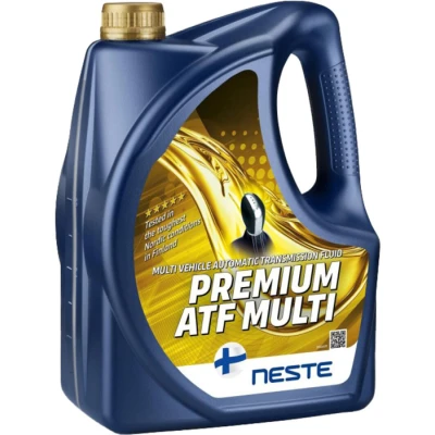 Каністра з трансмісійною оливою Neste Premium ATF Multi для автоматичних коробок передач