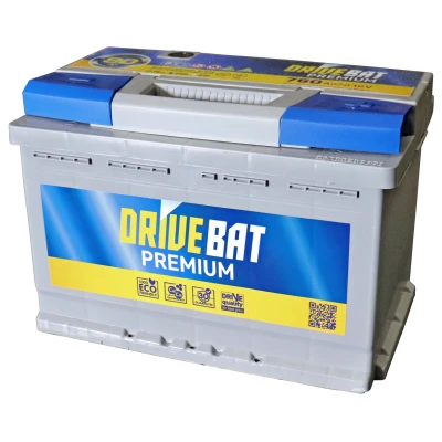 Автомобільний акумулятор DRIVEBAT 6СТ-80 Premium Е (580 043 076 SMF)